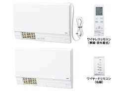 TOTO、洗面所暖房機、壁付けタイプ、涼風機能つき、TYR300シリーズ